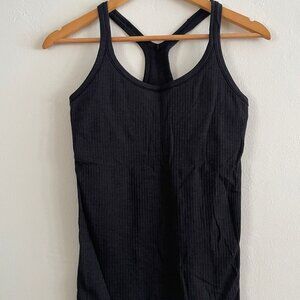 Lululemon Ebb to Street tank, black, size 6